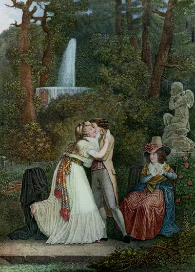Julie, or the First Kiss of Love by Jean Baptiste Mallet